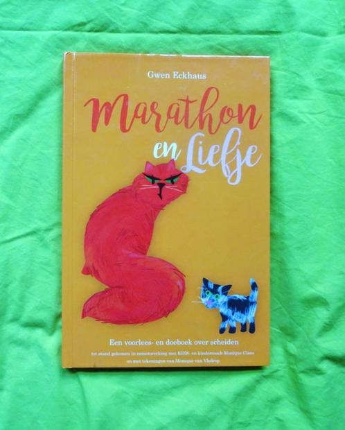 Marathon en Liefje - Gwen Eckhaus (over gescheiden ouders), Boeken, Kinderboeken | Jeugd | onder 10 jaar, Gelezen, Verzenden