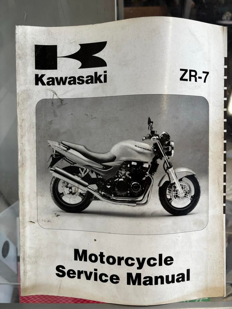 Kawasaki ZR-7 Werkplaatshandboek, Motoren, Ophalen of Verzenden, Kawasaki