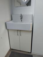 Wastafel + kast, Huis en Inrichting, Badkamer | Badkamermeubels, Ophalen, Minder dan 50 cm, Gebruikt, 100 tot 150 cm