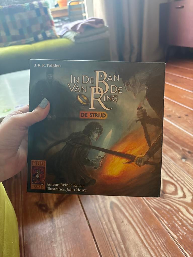 In de Ban van de Ring - De Strijd (999 Games), Hobby en Vrije tijd, Een of twee spelers, Ophalen of Verzenden, Zo goed als nieuw