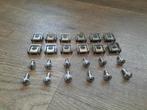 Set van 12 Dzus snelsluiters kuipen Aprilia RSV, Ophalen of Verzenden, Gebruikt