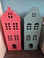 Houten poppenhuizen/ grachtenpandjes, Ophalen, Zo goed als nieuw, Poppenhuis