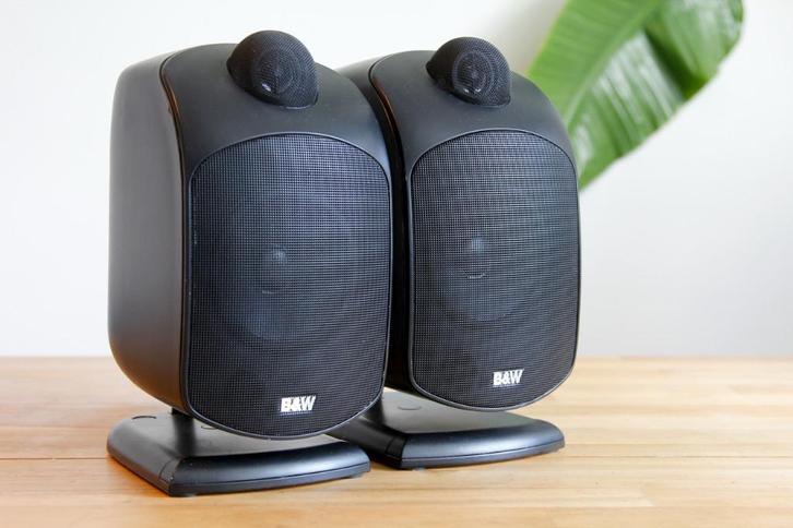 B&W LM1 speakers, Audio, Tv en Foto, Luidsprekers, Gebruikt, Front, Rear of Stereo speakers, 60 tot 120 watt, Overige merken, Ophalen of Verzenden