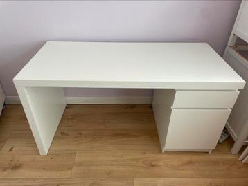 Ikea Malm bureau wit - afbeelding 2