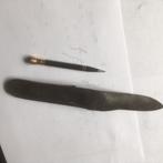 vulpotlood WAHL-EVERSHARP met lederen hoes, Verzenden, Gebruikt, Vulpotlood, Overige merken