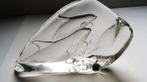 kristallen object Mats Jonasson - dolfijnen, Antiek en Kunst, Antiek | Glas en Kristal, Ophalen of Verzenden