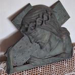 mooie oude plaquette gesigneerd P .Norga, Antiek en Kunst, Antiek | Religie, Ophalen