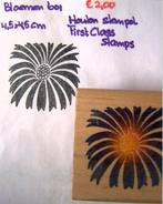 Bloemen 601  Houten stempel, Hobby en Vrije tijd, Ophalen of Verzenden, Gebruikt, Houten stempel