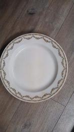 Antiek Petrus Regout gebaksbord, 30cm, Ophalen of Verzenden