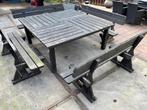 Tuinset Picknick Look - Zware Kwaliteit, Tuin en Terras, Ophalen, Gebruikt, Meer dan 8 zitplaatsen, Bank