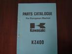 Kawasaki KZ400 twin 1974 motorcycle parts list KZ 400, Ophalen of Verzenden, Kawasaki