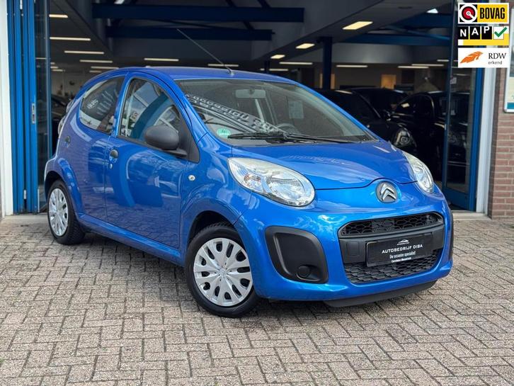 Citroen C1 1.0 Attraction 2012 BLAUW AIRCO 5drs NAP, Auto's, Citroën, Bedrijf, Te koop, C1, ABS, Airbags, Airconditioning, Emergency brake assist