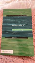 E.F. Groot - Insolventierecht, Ophalen of Verzenden, Zo goed als nieuw, E.F. Groot
