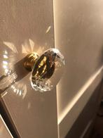 Glazen Diamant kastknop 💎 Gouden Flair 🌟, Huis en Inrichting, Woonaccessoires | Overige, Nieuw, Ophalen of Verzenden, Restylen commode Ikea Hemnes PAX babykamer embrasse deurknop