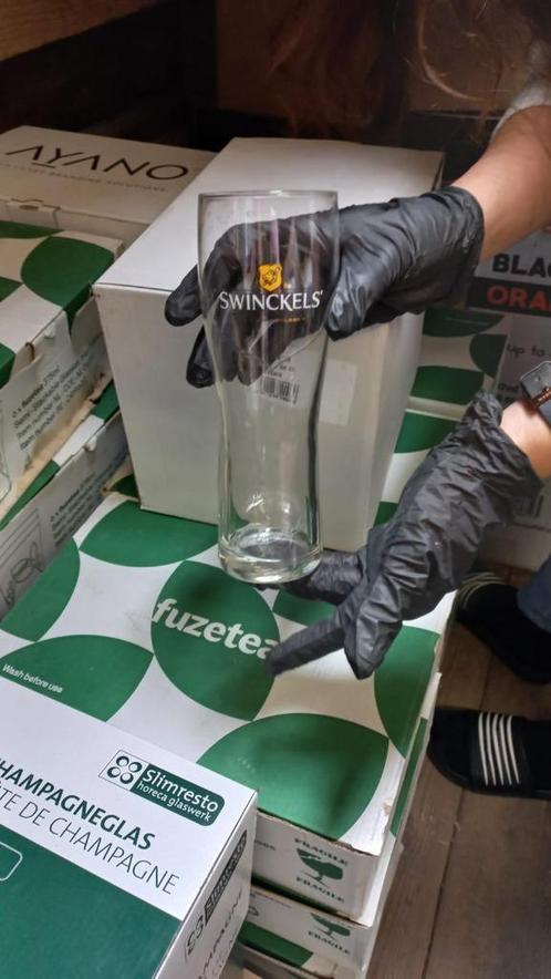 Swinckels bierglazen, Verzamelen, Biermerken, Nieuw, Glas of Glazen, Overige merken, Ophalen of Verzenden