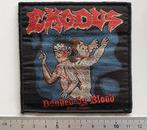 Exodus leuke bonded by blood 2007 patch used893 zgan, Verzenden, Zo goed als nieuw, Kleding