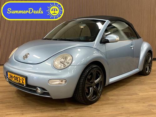 Volkswagen New Beetle Cabriolet 1.6 Turijn Comfort|Airco|143, Auto's, Volkswagen, Bedrijf, Te koop, Beetle (Kever), ABS, Airbags