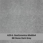 A29. GeoCeramica BB Stone Dark grey 60x60 (restpartij) 12st., Ophalen, Info@mbituin.nl, Keramiek, Nieuw