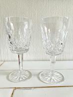 Waterford Ierland Lismore glas kristal 250 ml 2 stuks, Ophalen of Verzenden, Zo goed als nieuw, Kristal, Glas of Glazen