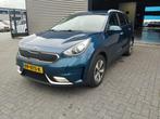 Kia Niro 1.6 GDi Hybrid DynamicLine|nette auto|, Euro 6, Blauw, Leder en Stof, Origineel Nederlands