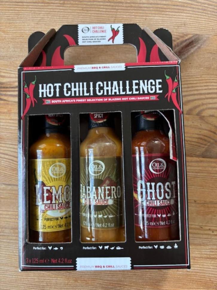 Premium BBQ & Grill sauzen (Hot Chili Challenge), Tuin en Terras, Barbecue-accessoires, Nieuw, Ophalen of Verzenden