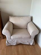 Ikea Ektorp Fauteuil - Beige, Huis en Inrichting, Fauteuils, Ophalen, Gebruikt, Stof, 75 tot 100 cm
