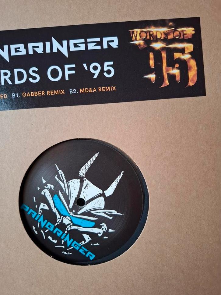 Painbringer Words of 95 nieuw vinyl 12", Cd's en Dvd's, Vinyl | Dance en House, Nieuw in verpakking, 12 inch, Ophalen of Verzenden