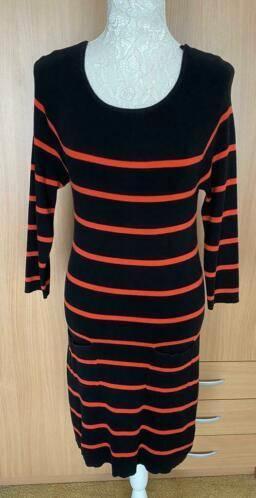 Monsoon jurk maat S [v], Kleding | Dames, Jurken, Zo goed als nieuw, Maat 36 (S), Zwart, Knielengte, Ophalen of Verzenden