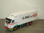 Scania 113M Truck &amp; Trailer G.Snel BV - Tekno 1:50, Verzenden, Zo goed als nieuw, Bus of Vrachtwagen, Tekno