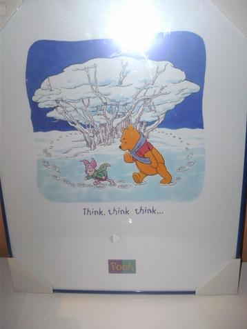 nieuwe poster Winnie de Pooh poeh beer knorretje winter beschikbaar voor biedingen