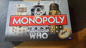 bordspel Monopoly Dr Who 50th anniversary Monopolie fraai  beschikbaar voor biedingen