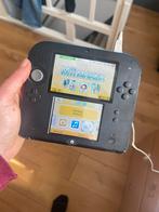 Nintendo 2DS met oplader en SD kaart, Gebruikt, Zwart, Verzenden