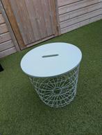 IKEA KVISTBRO Bijzettafel Draadmand groen, Ophalen, Minder dan 45 cm, Minder dan 55 cm, Metaal of Aluminium