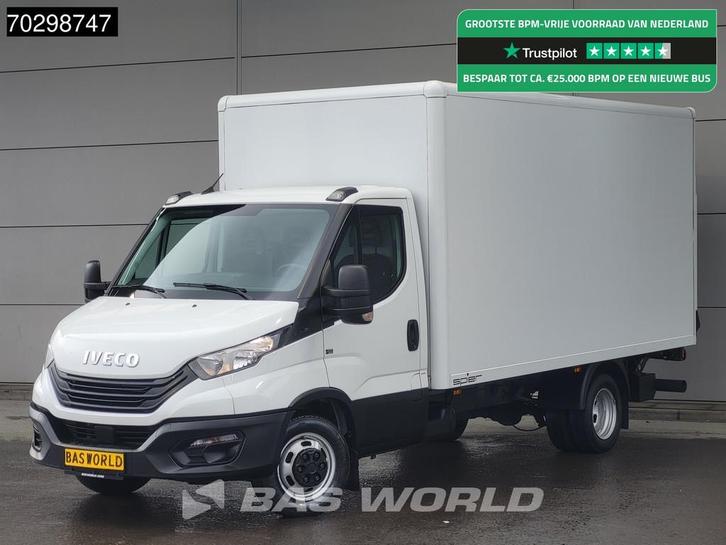 Iveco Daily 35C16 Laadklep Dubbellucht Bakwagen 160PK Airco, Auto's, Bestelauto's, Bedrijf, Te koop, Airconditioning, Centrale vergrendeling