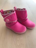 Crocs winterlaarsjes, Kinderen en Baby's, Kinderkleding | Schoenen en Sokken, Meisje, Laarzen, Gebruikt, Ophalen of Verzenden