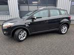Ford Kuga 2.5 T 147KW AWD AUT 2012 Zwart, Auto's, Automaat, Zwart, 1553 kg, Leder en Stof