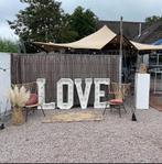 Verlichte LOVE letters, Hobby en Vrije tijd, Feestartikelen | Verhuur, Ophalen, Zo goed als nieuw, Geboorte of Huwelijk