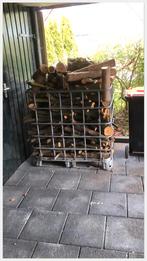 Ibc krat vol met brandhout, Minder dan 3 m³, Blokken, Ophalen, Overige houtsoorten