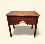 Antiek Engels Eikenhouten Lowboy Tafeltje, Circa 1780, Ophalen