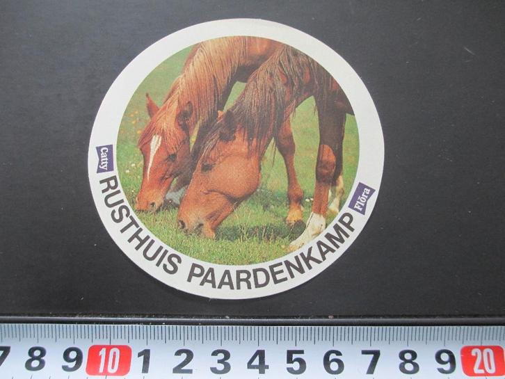 sticker CATTY  FLÖRA  Rusthuis Paardenkamp, Verzamelen, Stickers, Zo goed als nieuw, Ophalen