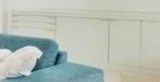 Pastoe L serie 240cm wit dressoir. Helaas wel beschadigd, Huis en Inrichting, Ophalen, Gebruikt, 200 cm of meer, 25 tot 50 cm