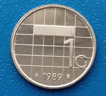 1 gulden 1989 - Beatrix  beschikbaar voor biedingen