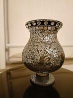 3 delig vaas, bord en schaal op poot, Ophalen, Overige kleuren, Glas, Minder dan 50 cm