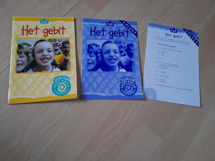 INFORMATIEBOEK 147 HET GEBIT, Boeken, Kinderboeken | Jeugd | 10 tot 12 jaar, Zo goed als nieuw, Ophalen of Verzenden
