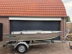 Qwest B380 Aluminium Boot + Marlin Trailer. In goede staat!, Watersport en Boten, Ophalen, Geen motor, Tot 10 pk, Aluminium