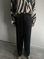 Zara zwart satijn broek high waist maat L  1xgedragen, Kleding | Dames, Broeken en Pantalons, Verzenden, Zo goed als nieuw, Lang