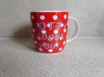 Mok "Dotty about You" Polkadot Rood en Wit Primark, Ophalen of Verzenden, Zo goed als nieuw, Overige stijlen, Kop(pen) en/of Schotel(s)