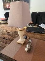 Super Onyx/Marmer  tafel lamp light rose ( BroVinTro ), Ophalen, Zo goed als nieuw, Minder dan 50 cm