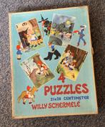 4 Sprookjespuzzels van Willy Schermelé, Verzamelen, Ophalen of Verzenden, Gebruikt
