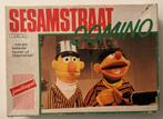 Vintage Sesamstraat Domino 1985, Vijf spelers of meer, Ophalen of Verzenden, Gebruikt
